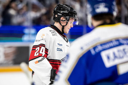 Malmö Redhawks Filip Björkman deppar