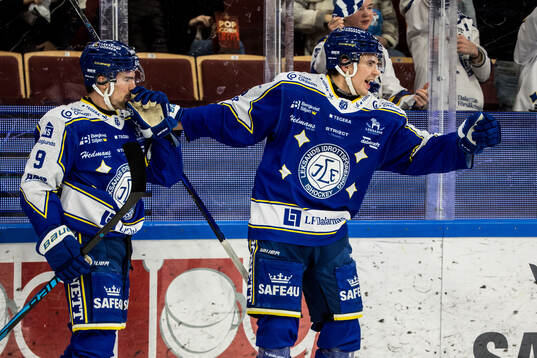 Leksands Alexander Lundqvist jublar