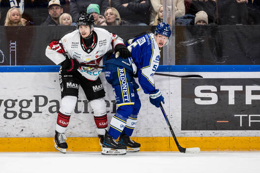 Malmö Redhawks Joseph Berger och Leksands Andro Kaderli