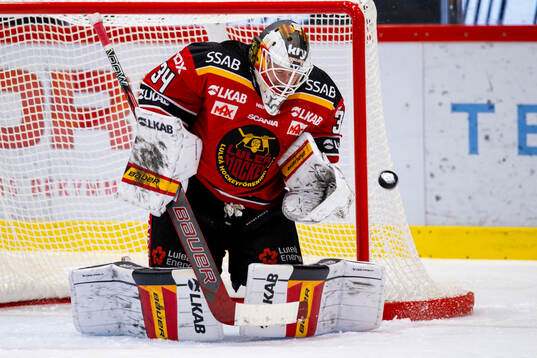 Luleås målvakt Joel Lassinantti