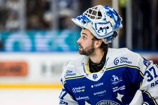 Leksands målvakt Jakob Hellsten