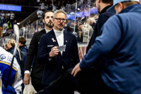 Leksands tränare Johan Hedberg