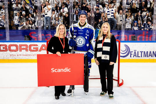Leksands Max Veronneau utsedd till matchens lirare