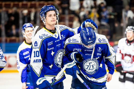 Leksands Anton Johansson jublar
