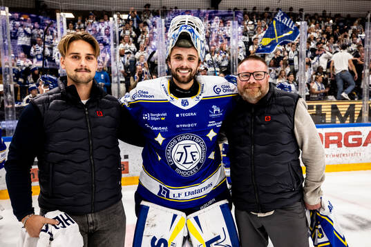 Leksands målvakt Jakob Hellsten