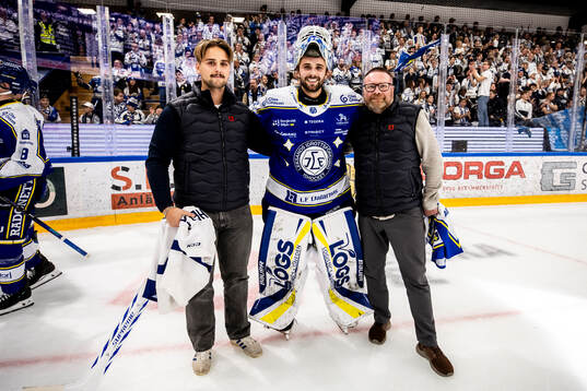 Leksands målvakt Jakob Hellsten