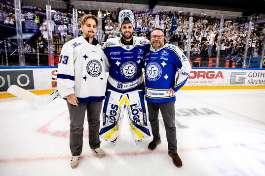 Leksands målvakt Jakob Hellsten