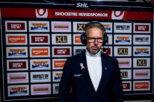 Leksands tränare Johan Hedberg