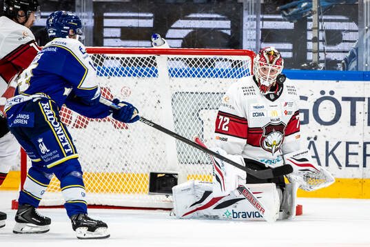 Malmö Redhawks målvakt Daniel Marmenlind