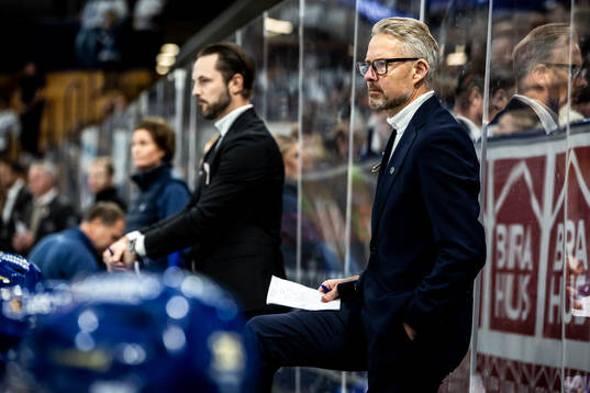 Leksands tränare Johan Hedberg