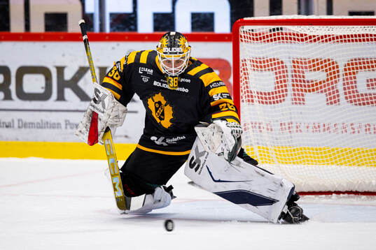 Skellefteås målvakt Strauss Mann
