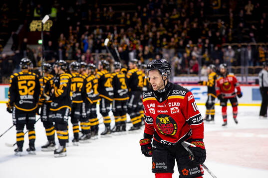 Luleås Einar Emanuelsson deppar