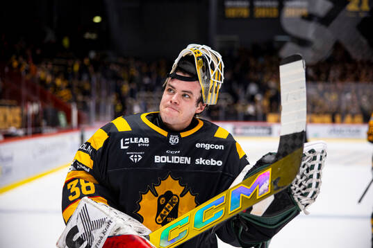 Skellefteås målvakt Strauss Mann