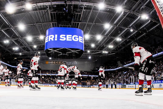Malmö Redhawks spelarna deppar