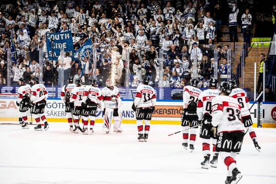 Malmö Redhawks spelarna deppar