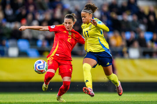 Bläddra bland fler bilder av Football, Women's Nations League, Semifinal, Sweden - Spain