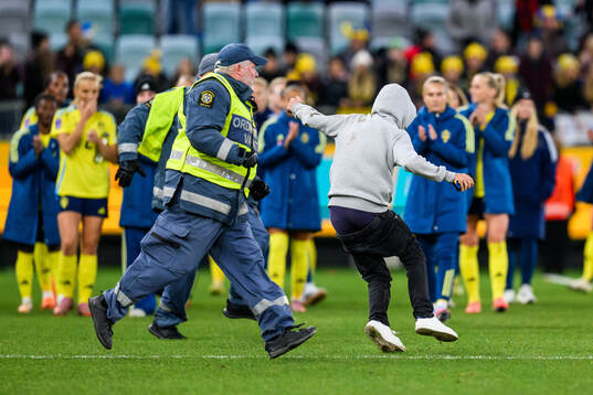 A pitch invader