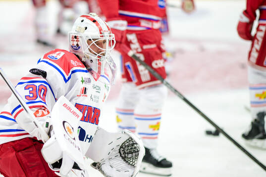 Timrås målvakt Jacob Johansson