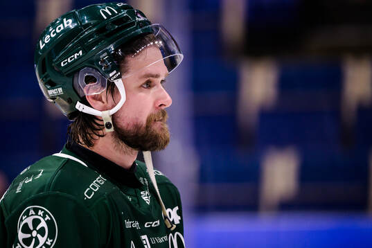 Färjestads Linus Johansson deppar