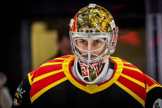Brynäs målvakt Damian Clara