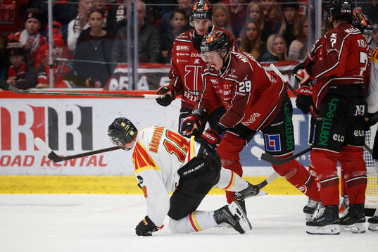 Brynäs Nicklas Bäckström och Örebros Milton Oscarson