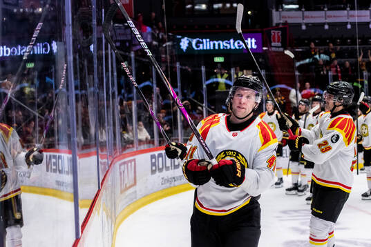 Brynäs Greg Scott jublar