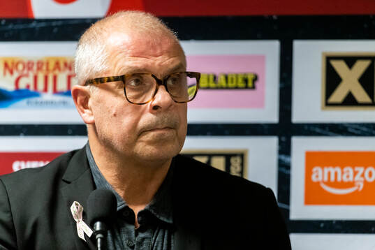 Brynäs assisterande tränare Anders Carlsson på