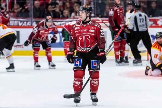 Örebros David Quenneville deppar