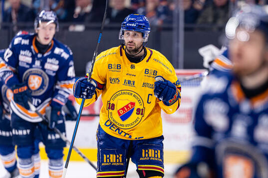 Djurgårdens Marcus Krüger jublar