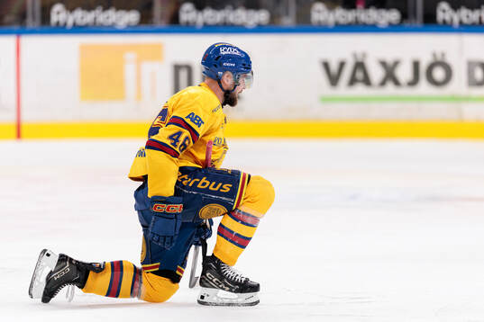 Djurgårdens Albin Grewe deppar