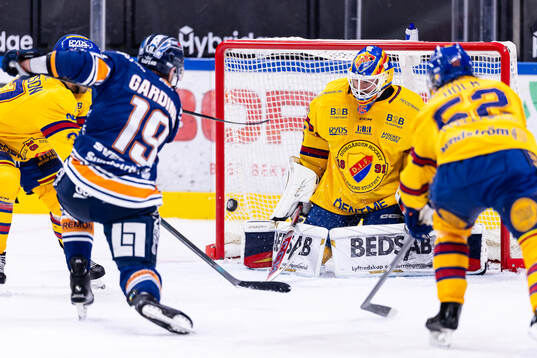 Växjös Reid Gardiner gör mål 1-2 bakom Djurgårdens