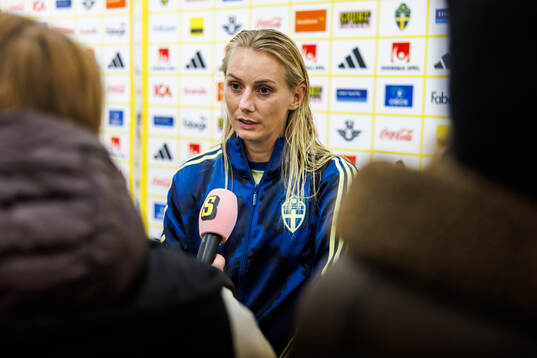 Stina Blackstenius of Sweden