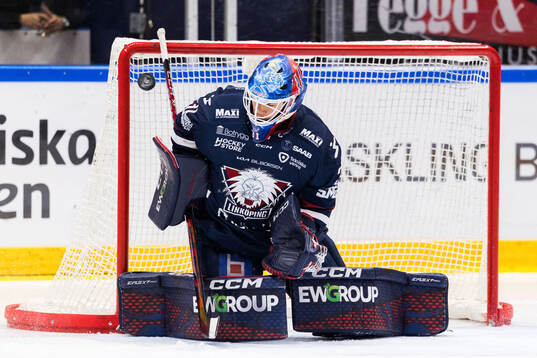 Linköpings målvakt Jesper Myrenberg