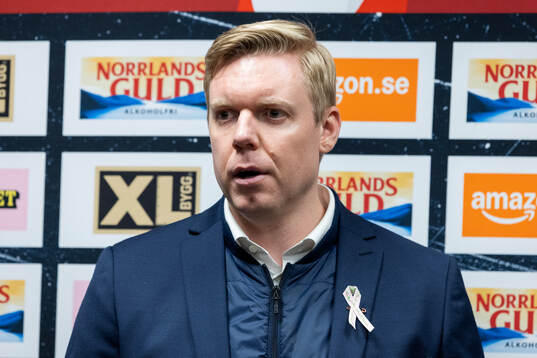 HV71s tränare Anton Blomqvist