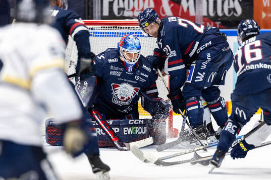 Linköpings målvakt Jesper Myrenberg och Linköpings