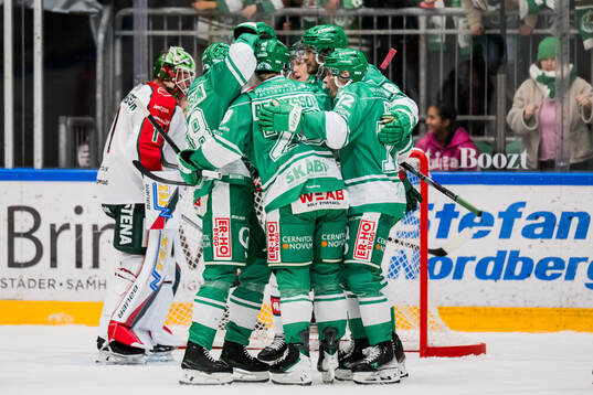 Rögles Filip Johansson, Anton Bengtsson och Dennis