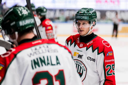 Frölundas Arttu Ruotsalainen deppar
