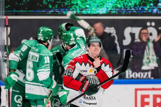 Frölundas Dominik Egli deppar