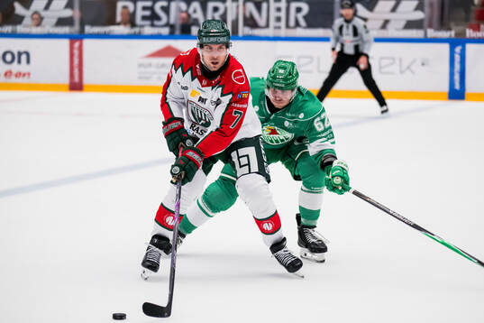 Frölundas Henrik Tömmernes och Rögles Lubos Horky