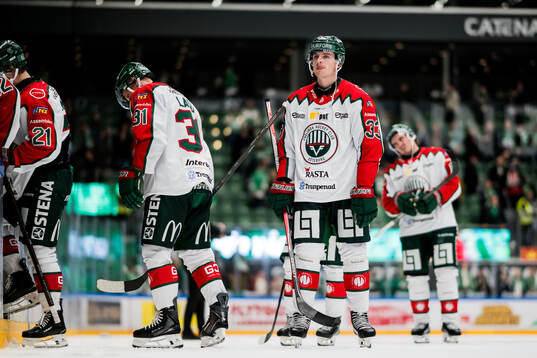 Frölundas Linus Högberg deppar