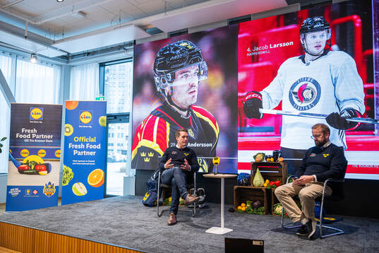 Tre Kronor herrs förbundskapten Sam Hallam