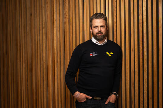 Tre Kronor dams förbundskapten Ulf Lundberg