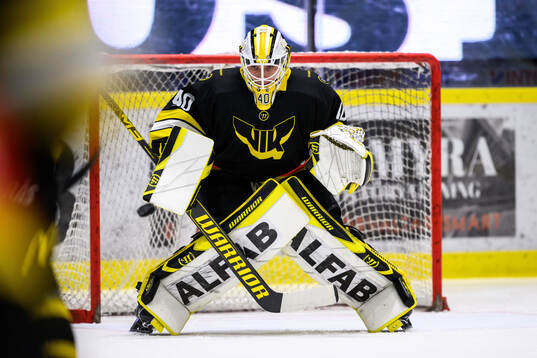 Västerås målvakt Rasmus Korhonen