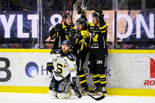 Västerås Patrick Guay jublar