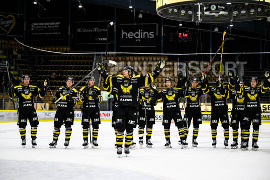Västerås Jimmie Jansson Lorek jublar