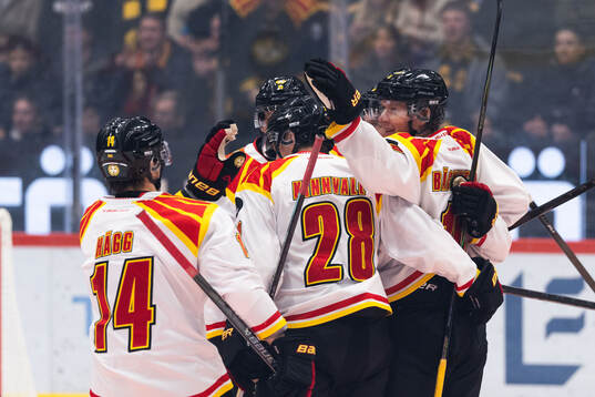 Brynäs Jakob Silfverberg jublar
