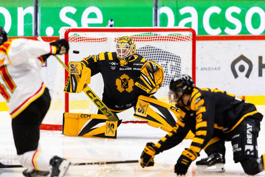 Skellefteås målvakt Jani Lampinen släpper in 0-3 av