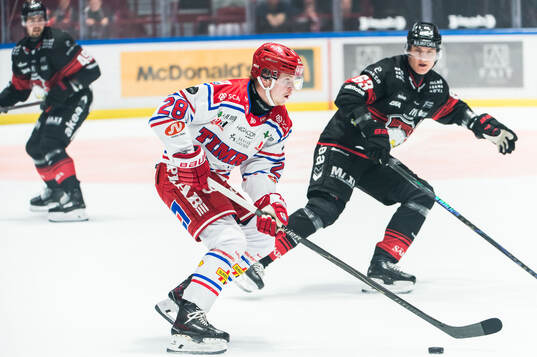 Timrås Simon Forsmark och Malmö Redhawks Fredrik