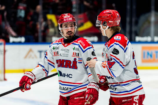 Timrås Ludvig Levinsson och Alfons Freij deppar