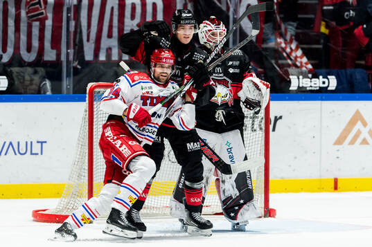 Timrås Emil Pettersson och Malmö Redhawks Martin